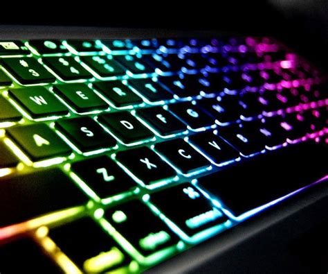 Rainbow Backlit Keyboard | Computer keyboard, Keyboard, Computer