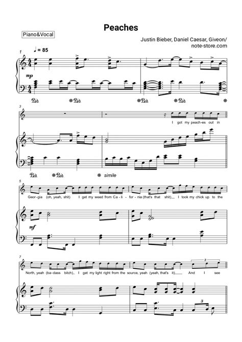 The Stranglers Peaches Sheet Music Notes, Chords Download Printable Guitar Tab PDF Score SKU ...