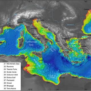 Sea Floor Map Mediterranean | Review Home Co