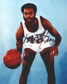 Walt Frazier Earl Monore Signed New York Knicks Photos For Sale