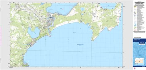 Sussex Inlet 9027-4S NSW 1:25k Topographic Map | Shop Mapworld