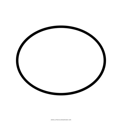 Oval Printable Template