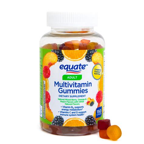 Equate Adult Multivitamin Dietary Supplement 150 Gummies