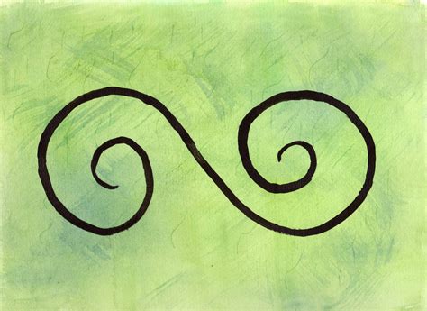 Double Spiral Symbol