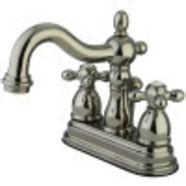 Kingston Brass KS3123AL Vintage 2-Handle Wall Mount Bathroom Faucet ...