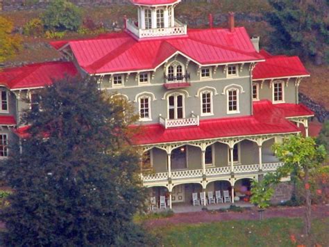 Jim Thorpe, PA : Asa Packer Mansion from Flagstaff Mountain photo, picture, image (Pennsylvania ...