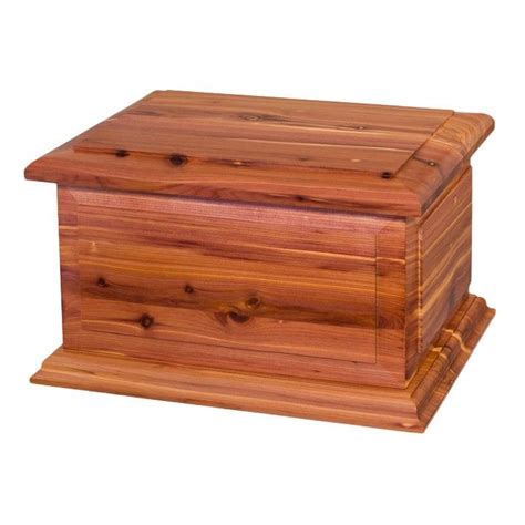 Cedar Boston Companion Wood Cremation Urn - Etsy | Wood urn, Wooden box designs, Wooden box plans