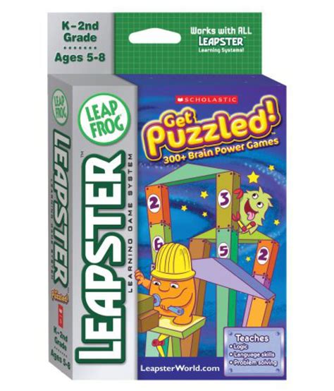 LeapFrog Leapster Learning Game Scholastic Get Puzzled - Buy LeapFrog ...