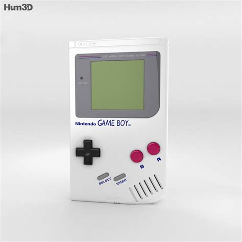 Nintendo Game Boy Modelo 3D - Descargar Consola de juegos on 3DModels.org