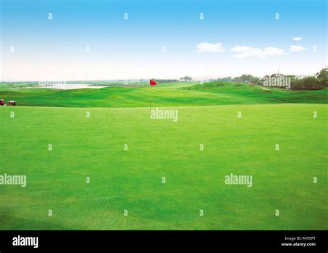 Golf Links and Course Stock Photo - Alamy