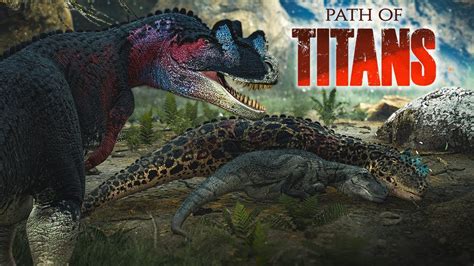 Path of Titans - Raising Ceratosaurus - Pan Realism Server - YouTube