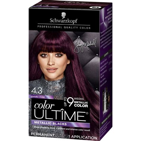 Schwarzkopf Color Ultime Metallic Violet Permanent Hair Color - 5.7oz | Schwarzkopf hair color ...