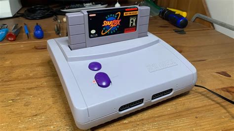 Super Nintendo (SNES) Jr mods! Power LED install, capacitor replacement, and more! - YouTube