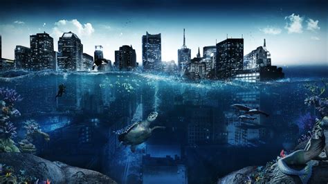 Underwater City Wallpapers - Top Free Underwater City Backgrounds - WallpaperAccess