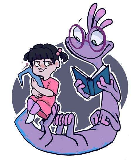 Randall and Boo by Waackery on DeviantArt in 2021 | Cheer girl, Disney art, Monsters inc