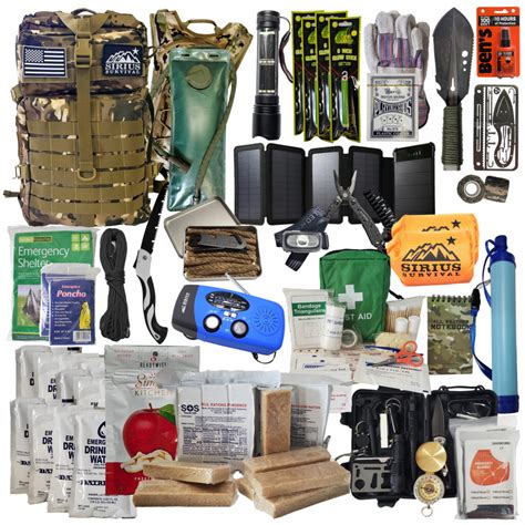 Pre-Packed Bug Out Bag - 72 Hour Kit For 2 People - Bugout Backpack ...