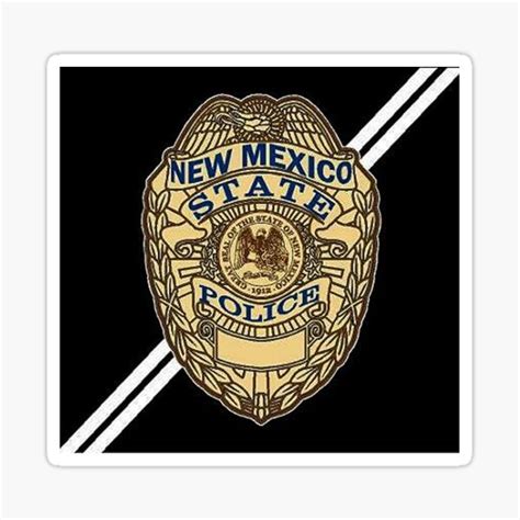 "New Mexico State Police " Sticker for Sale by lawrencebaird | Redbubble