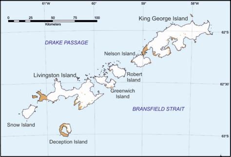 Two hundred years since the discovery of the South Shetland Islands ...