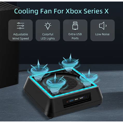 Xbox Series X Cooling Stand With Led Lighting System