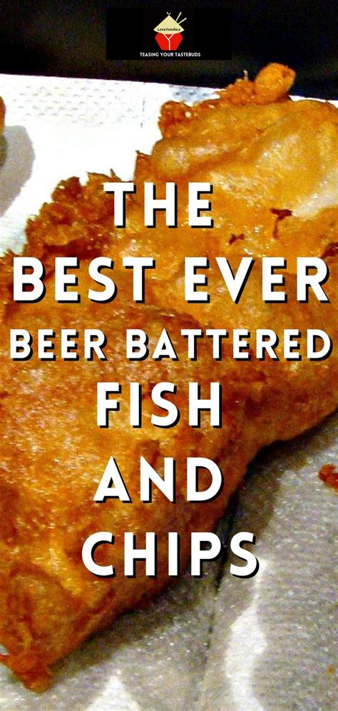 The BEST EVER Beer Battered Fish and Chips. How to cook homemade perfect beer-battered fish and ...