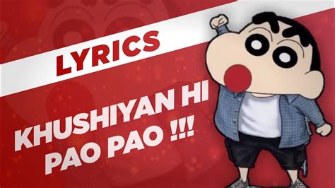 Shin chan song lyrics (new) - YouTube