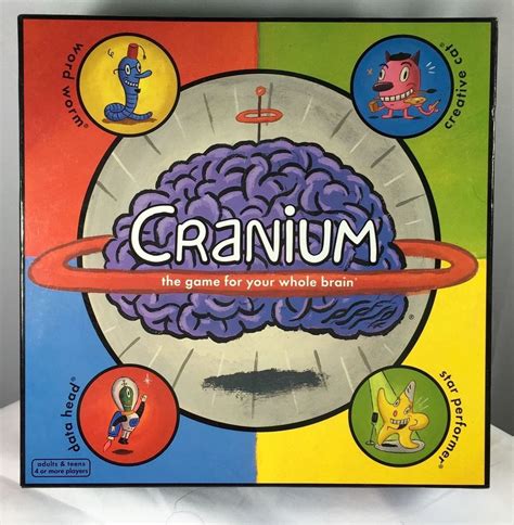 CRANIUM, The Game for Your Whole Brain Kids Adults Fun Board Game NEW!! | Cranium board game ...