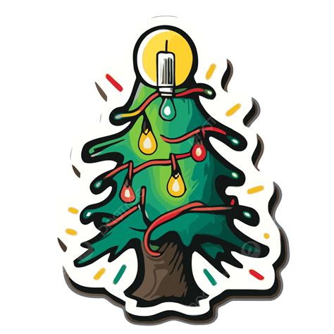 Christmas Tree Light Sticker PNG, Vector, PSD, and Clipart With Transparent Background for Free ...