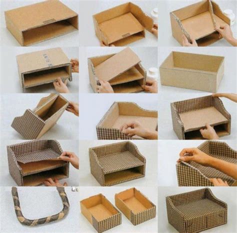 33 Most Creative DIY Storage That Will Enhance Your Home While Christmas - DEXORATE | Cardboard ...