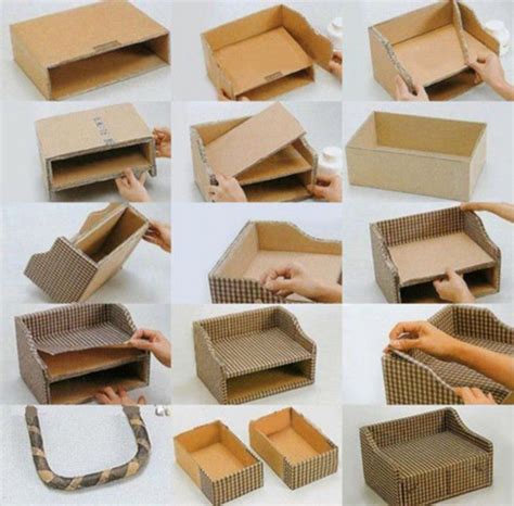 33 Most Creative DIY Storage That Will Enhance Your Home While Christmas - DEXORATE | Cardboard ...