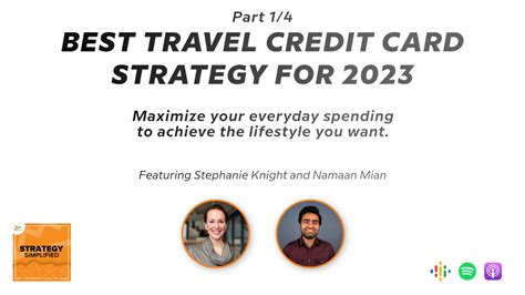 Best Travel Credit Card Strategy | Strategy Simplified Podcast