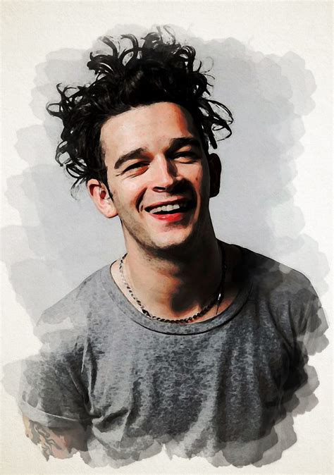 MATT HEALY Singer The 1975 Poster - prints4u