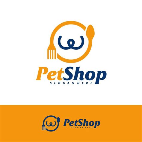 Food Pet Logo Design Template. Pet logo concept vector. Emblem, Creative Symbol, Icon 9014605 ...