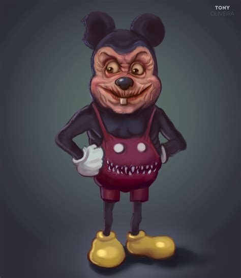 ArtStation - Ugly Mickey