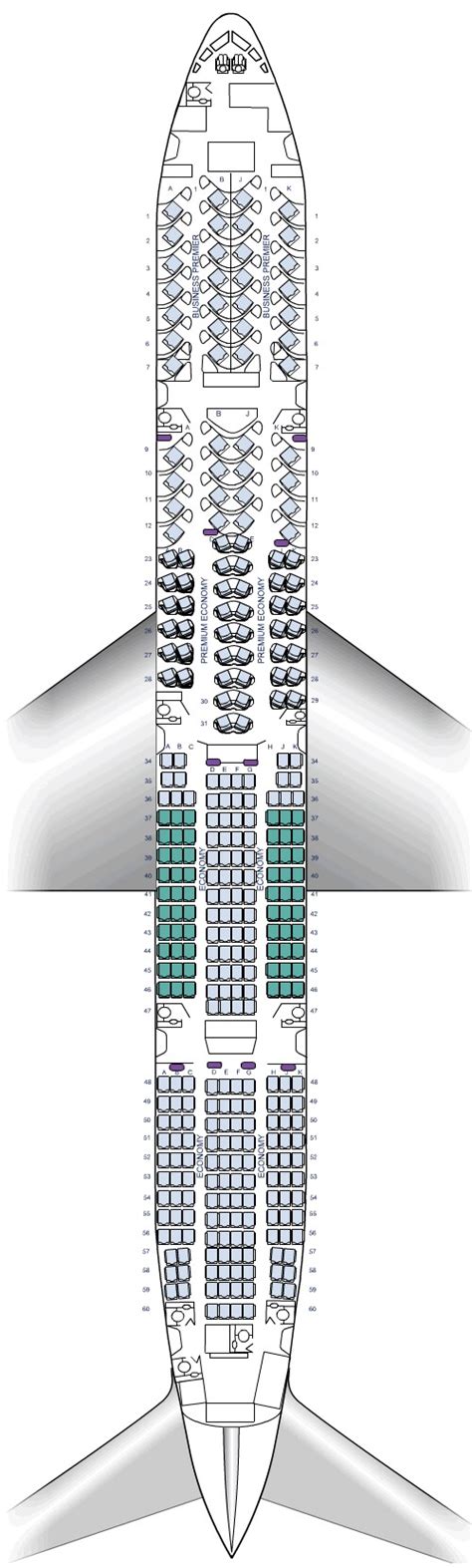 Boeing 777 300 Seating Chart