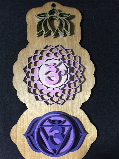 Chakra Wall Art Chakra Wooden Art Chakra Wall Hanging - Etsy