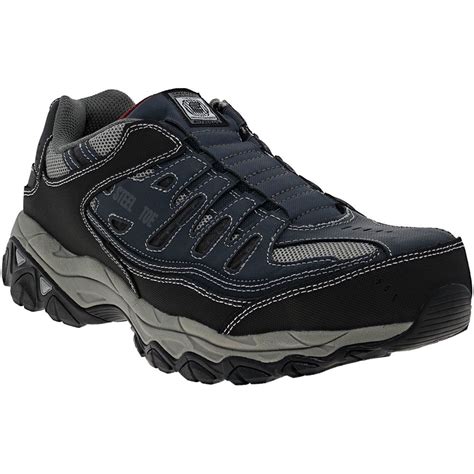 Skechers Work Cankton Ebbit | Mens Safety Toe Work Shoes | Rogan's Shoes