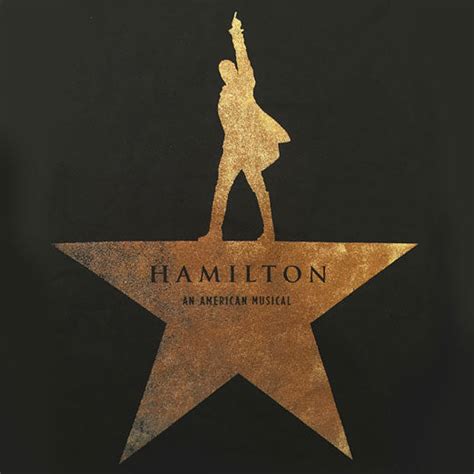 HAMILTON Gold Star T-Shirt – Broadway Merchandise Shop by Creative Goods