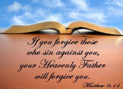 Christian Modesty: Bible verse OTD: Forgiveness