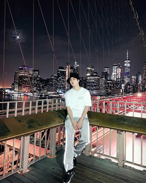 REN instagram update 190708 | Brooklyn, Instagram, Cầu brooklyn