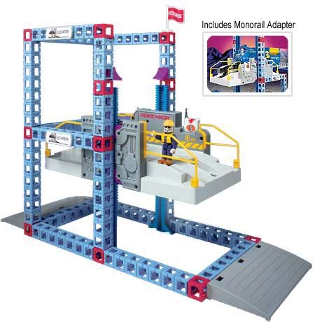 Rokenbok System MONORAIL START SET pump station + MONORAIL tower & track - town-green.com