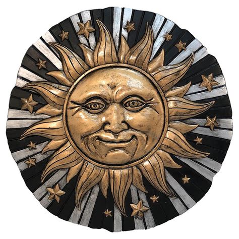 Sun Face Stepping Stone – Retailking.com