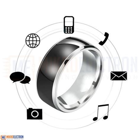 NFC Smart Ring Black 8 - Mikroelectron MikroElectron is an online ...