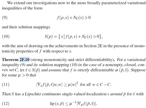 real analysis - Optimization with parametric constraints: solution maps ...