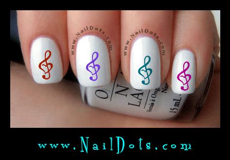 25 Coolest Music Note Nail Designs You'll Love – NailDesignCode