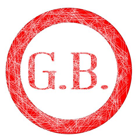 Gb Stamp Graphic, Red, Graphic, Great Britain PNG Transparent Image and ...