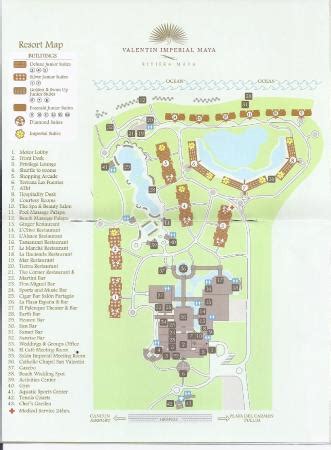 Valentin Imperial Maya Resort Map – Map Of The World