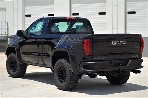 This GMC Sierra Jackal By PaxPower Packs a Widebody Kit with King ...