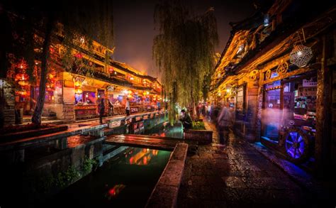 Night in Lijiang, China - Most Beautiful Picture