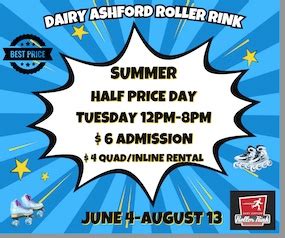 Upcoming Events | Dairy Ashford Roller Rink