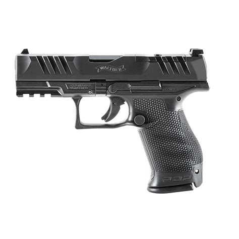 Walther PDP Compact 9mm Pistol, Performance Duty Trigger, Black ...